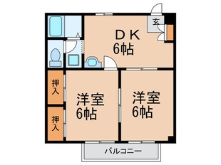 サニプレイスの物件間取画像